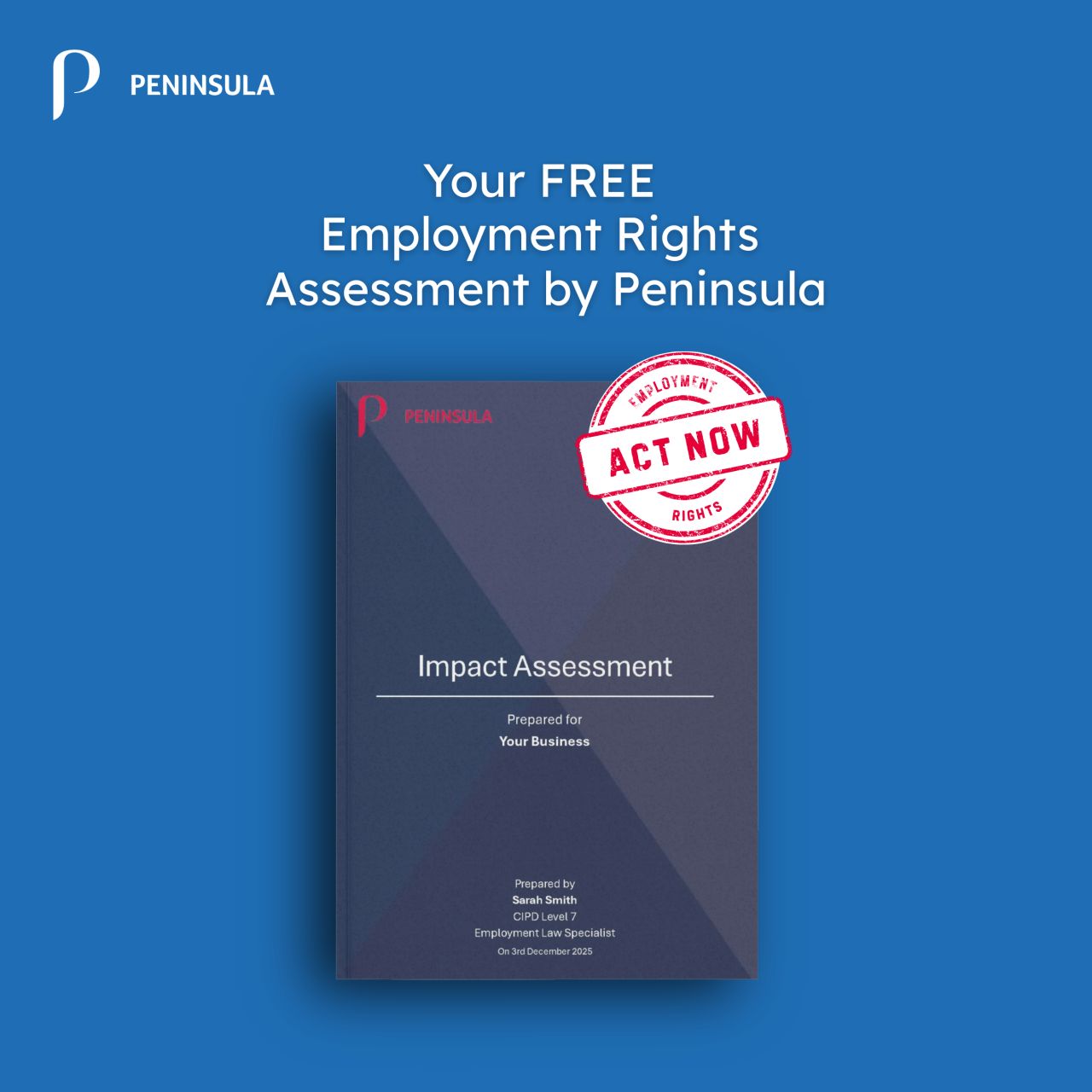 Peninsula UK ad