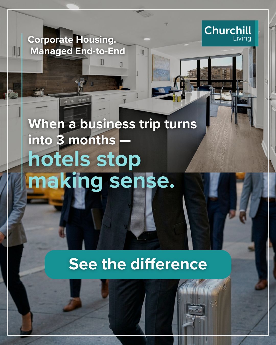 Churchill Living ad