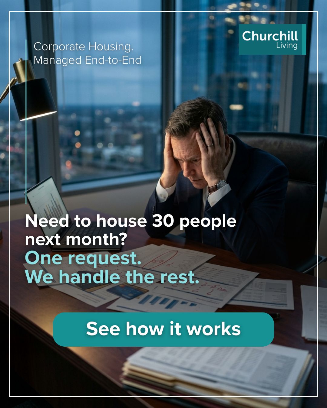 Churchill Living ad