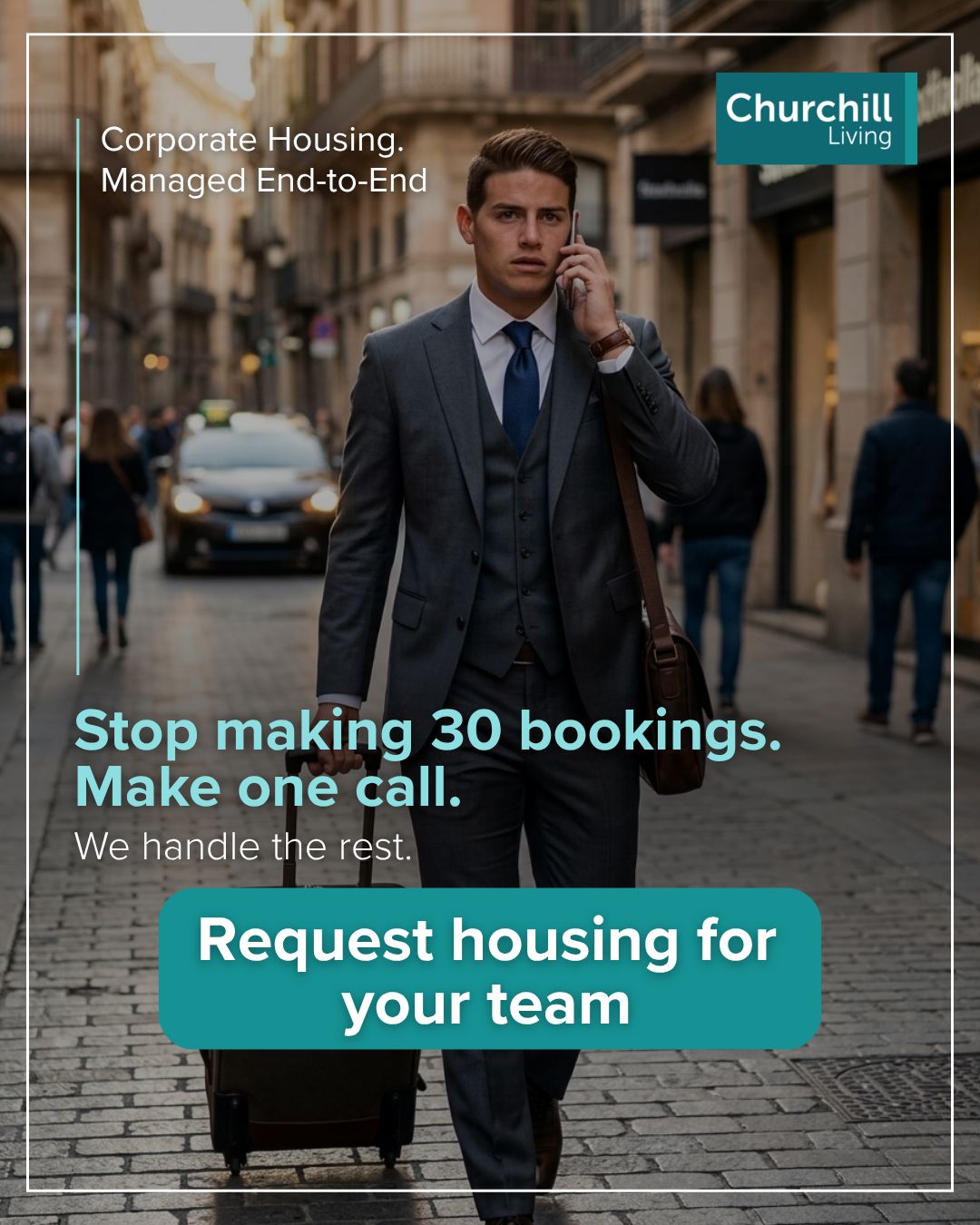 Churchill Living ad