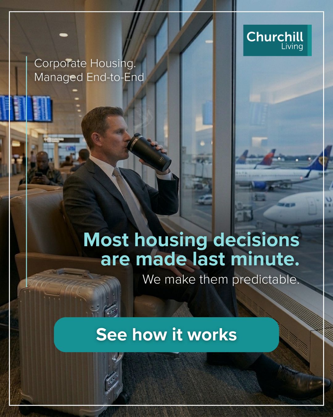 Churchill Living ad