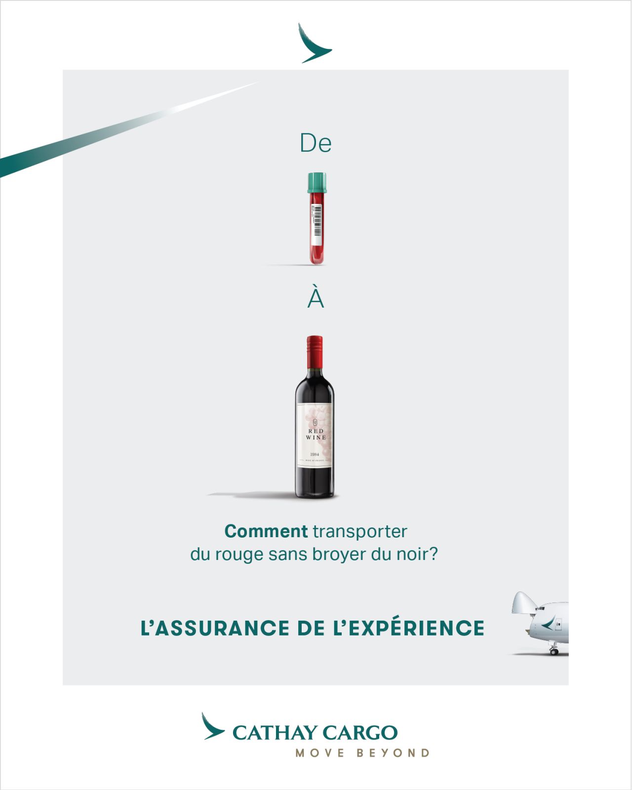 Cathay Cargo ad