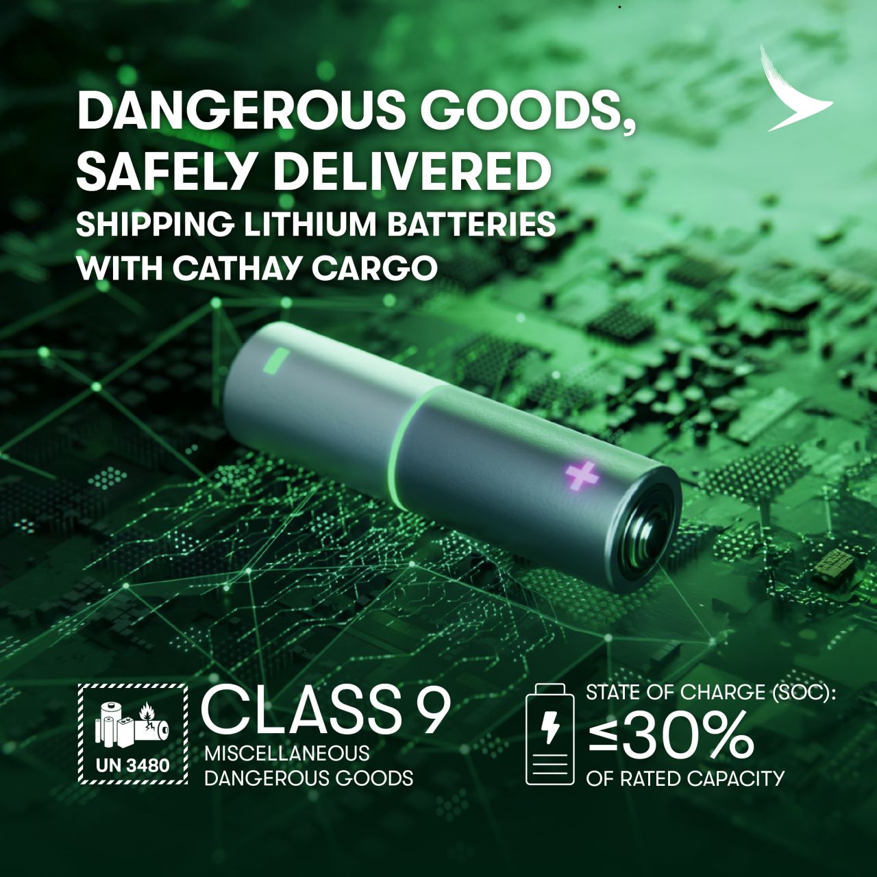 Cathay Cargo ad