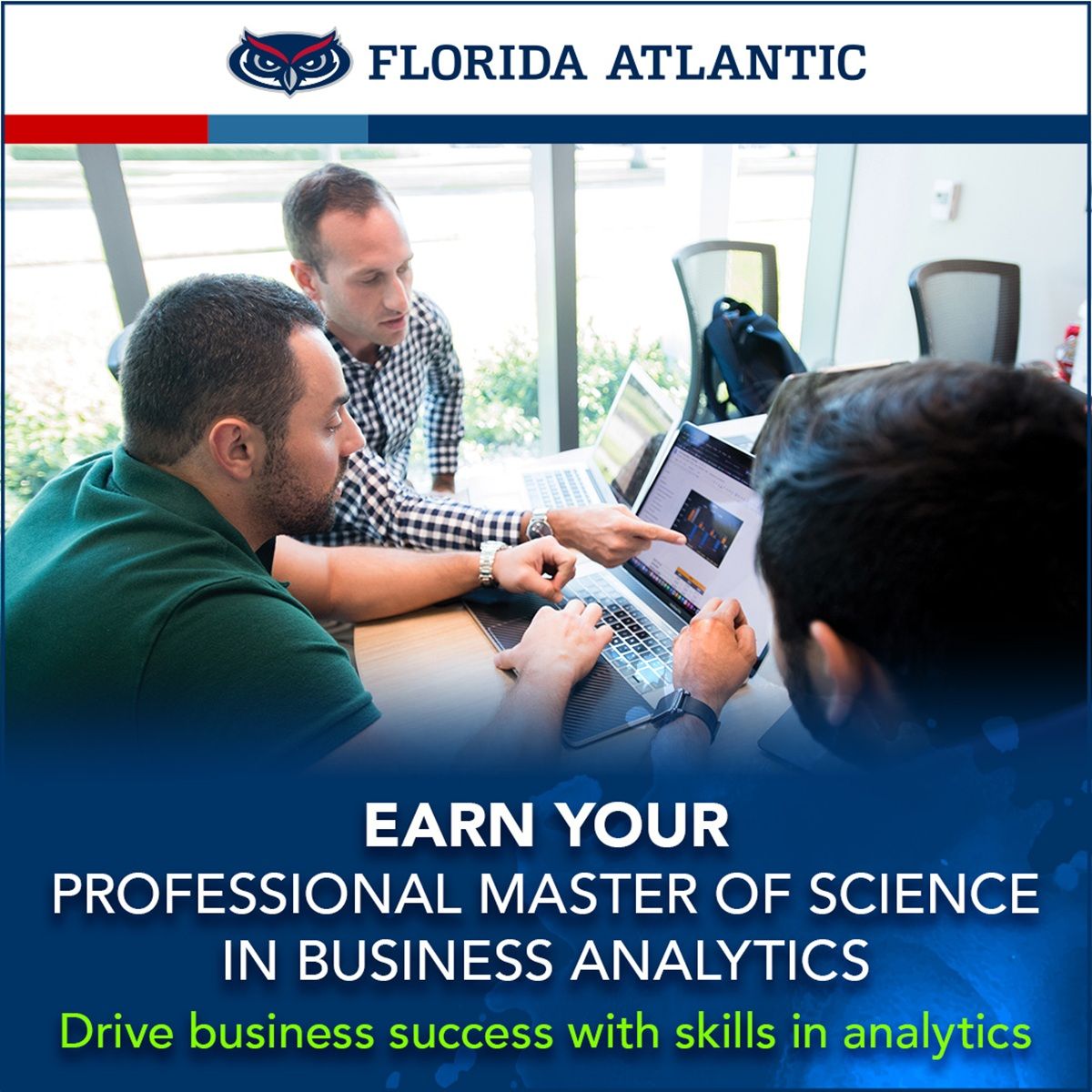 Florida Atlantic Executive Education ad