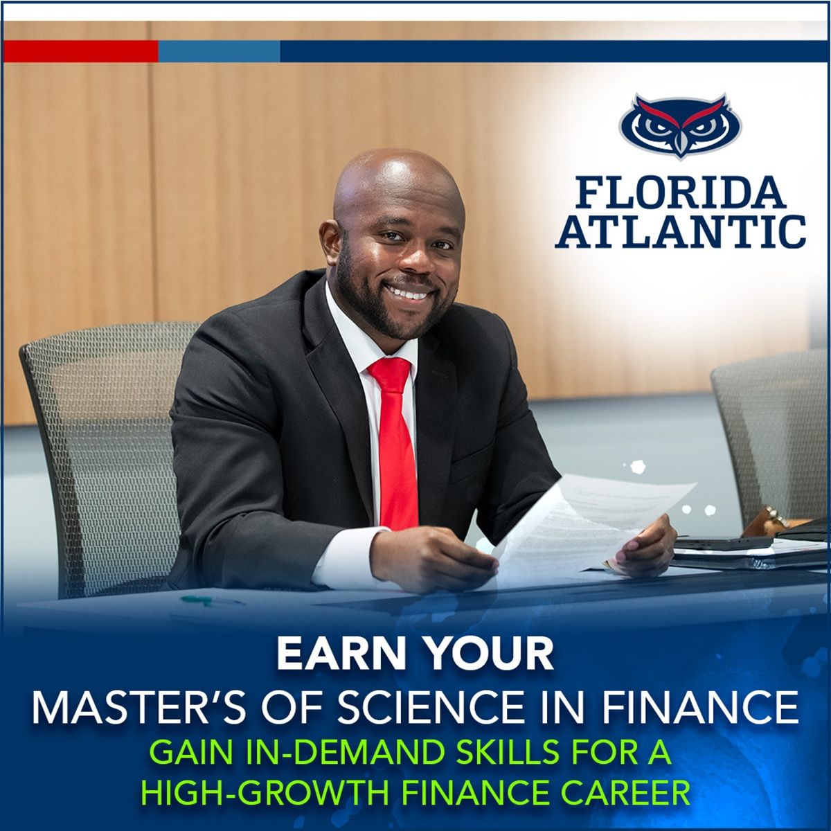 Florida Atlantic Executive Education ad