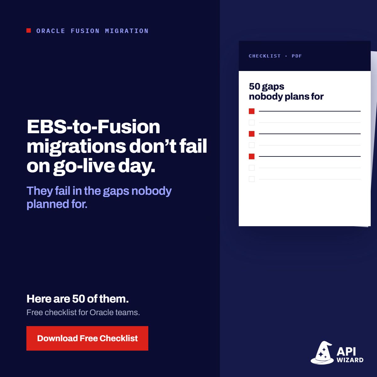 API Wizard ad