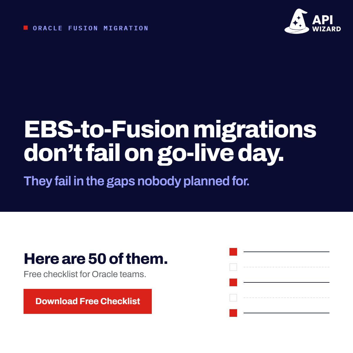 API Wizard ad