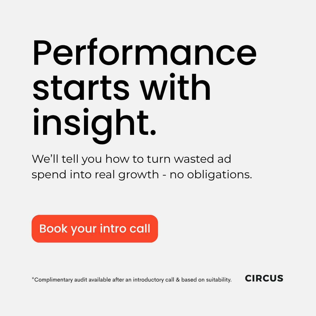 Circus PPC Agency ad