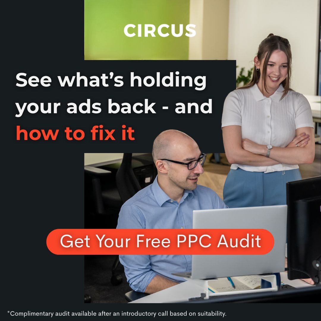 Circus PPC Agency ad