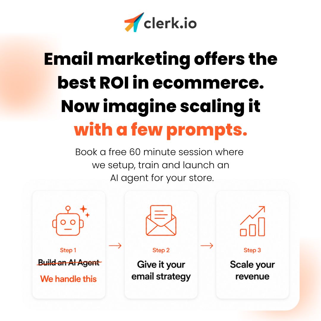 Clerk.io ad