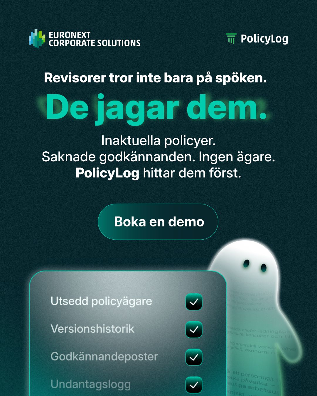 Euronext Corporate Solutions ad