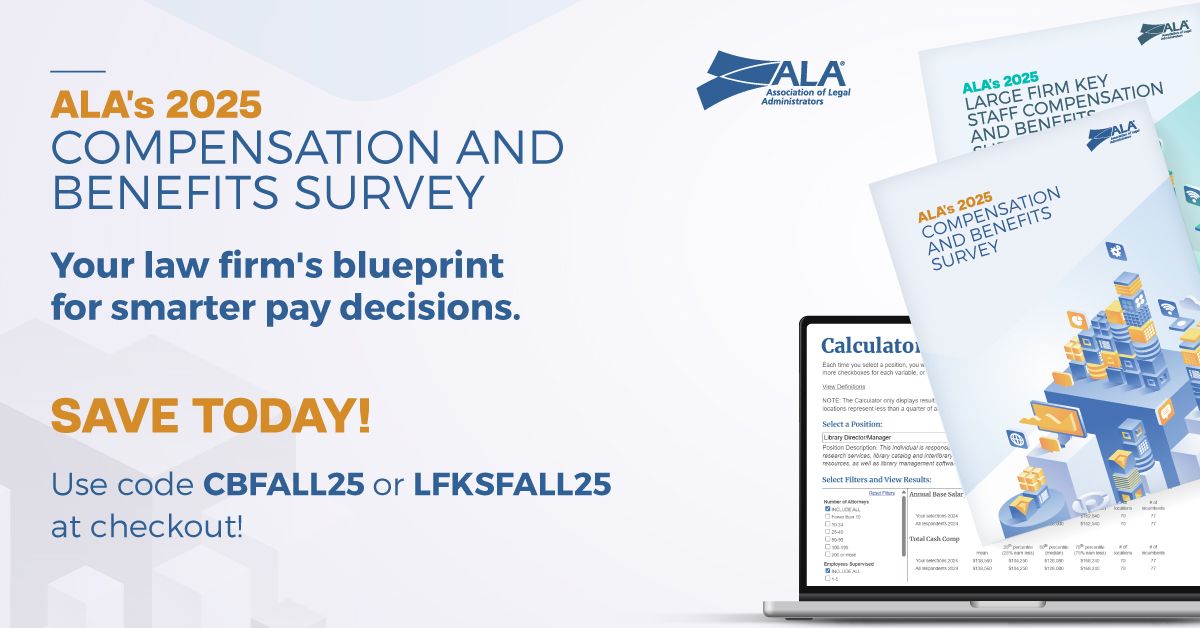 Association of Legal Administrators (ALA) ad