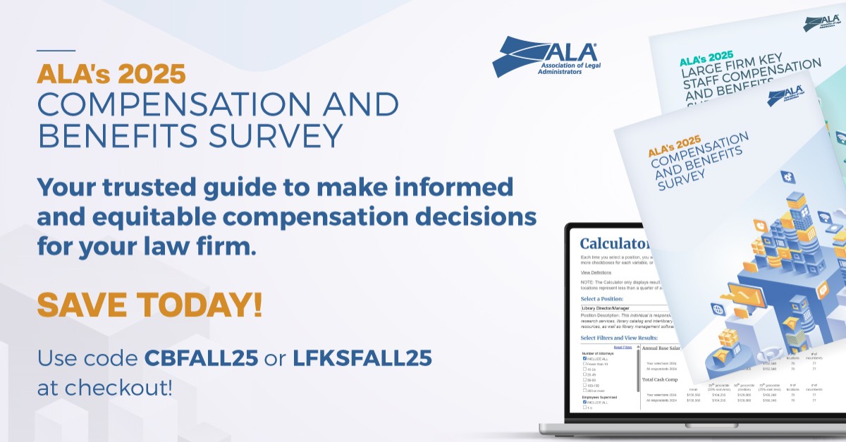 Association of Legal Administrators (ALA) ad