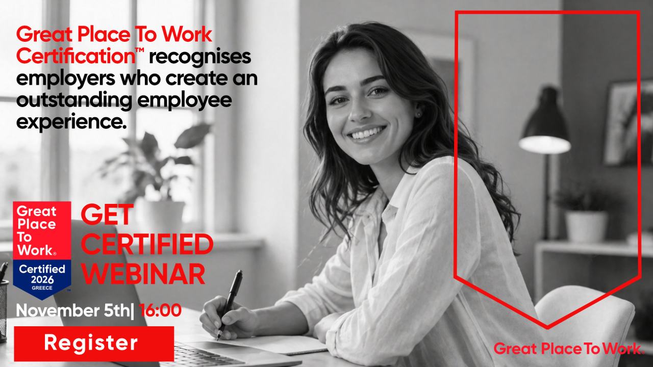 Great Place To Work® Hellas ad