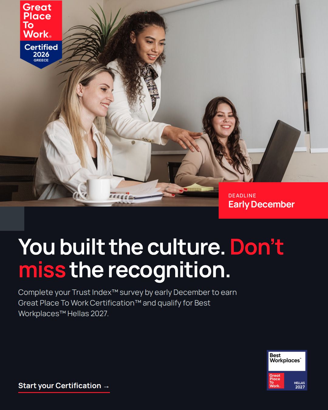 Great Place To Work® Hellas ad