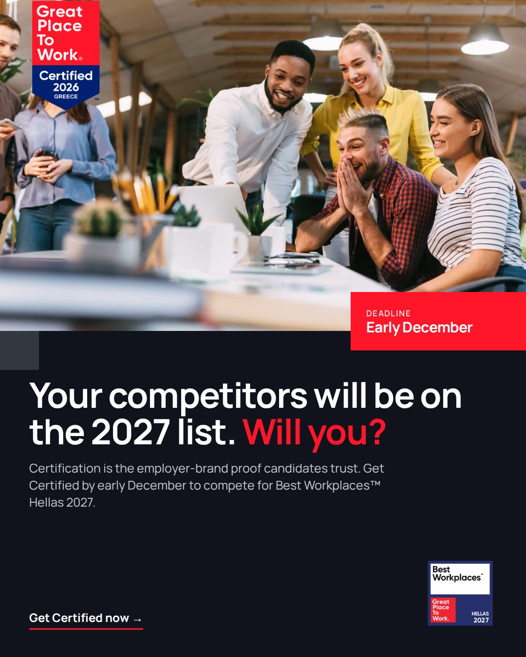 Great Place To Work® Hellas ad