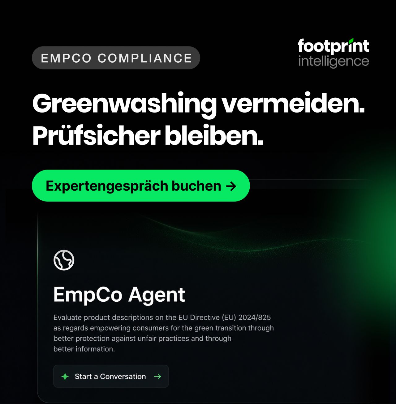 Footprint Intelligence ad