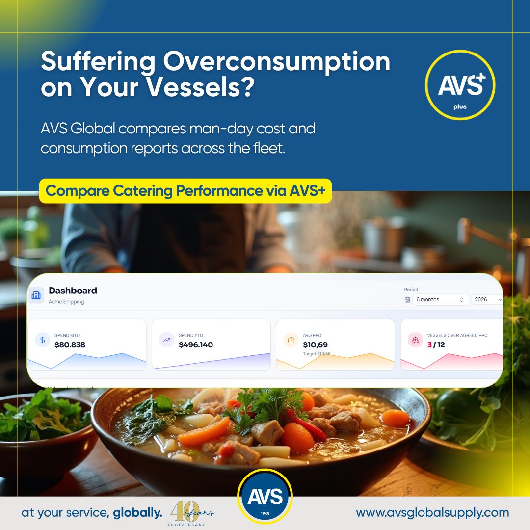 AVS Global Ship Supply & Catering ad