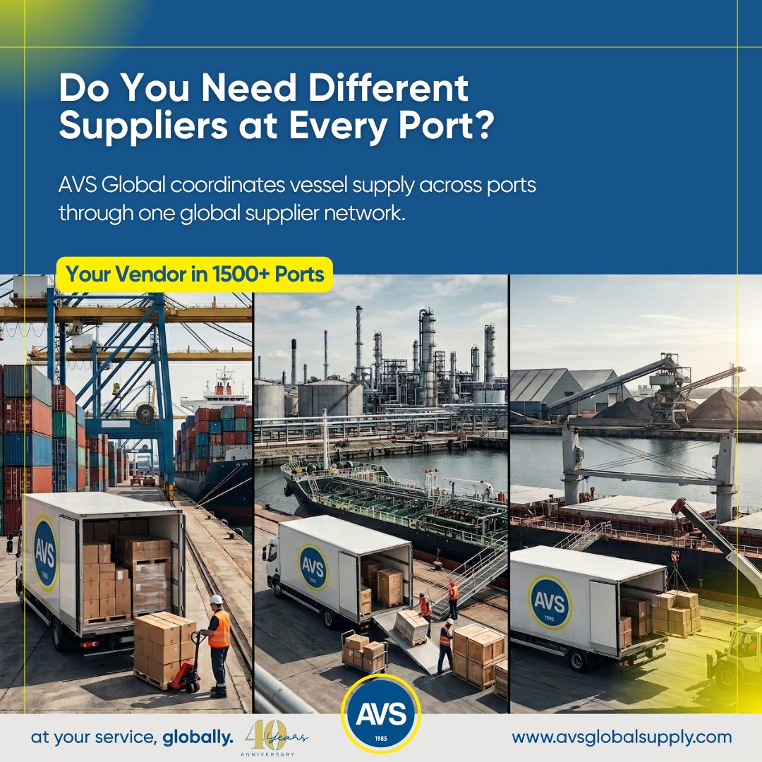 AVS Global Ship Supply & Catering ad