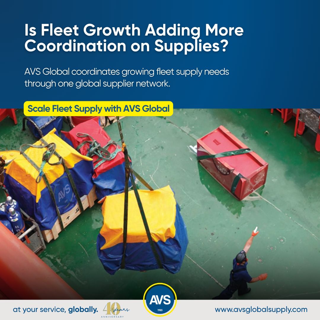 AVS Global Ship Supply & Catering ad