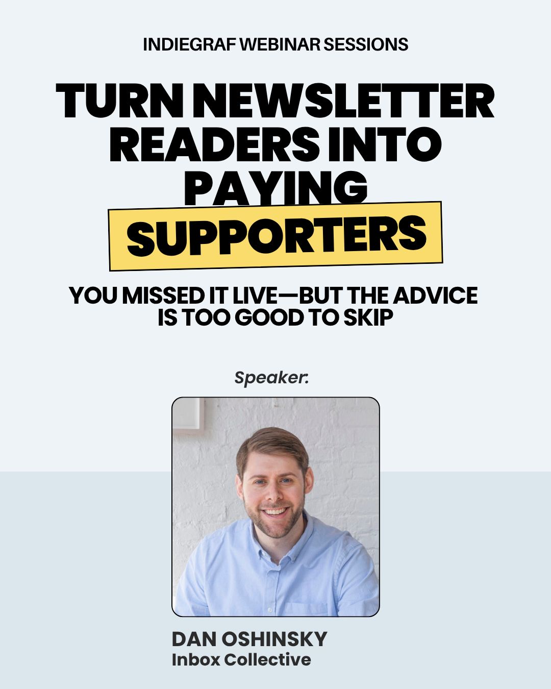 Indiegraf ad