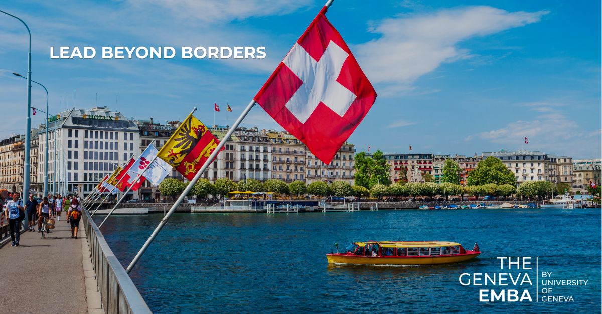 The Geneva EMBA by the University of Geneva ad