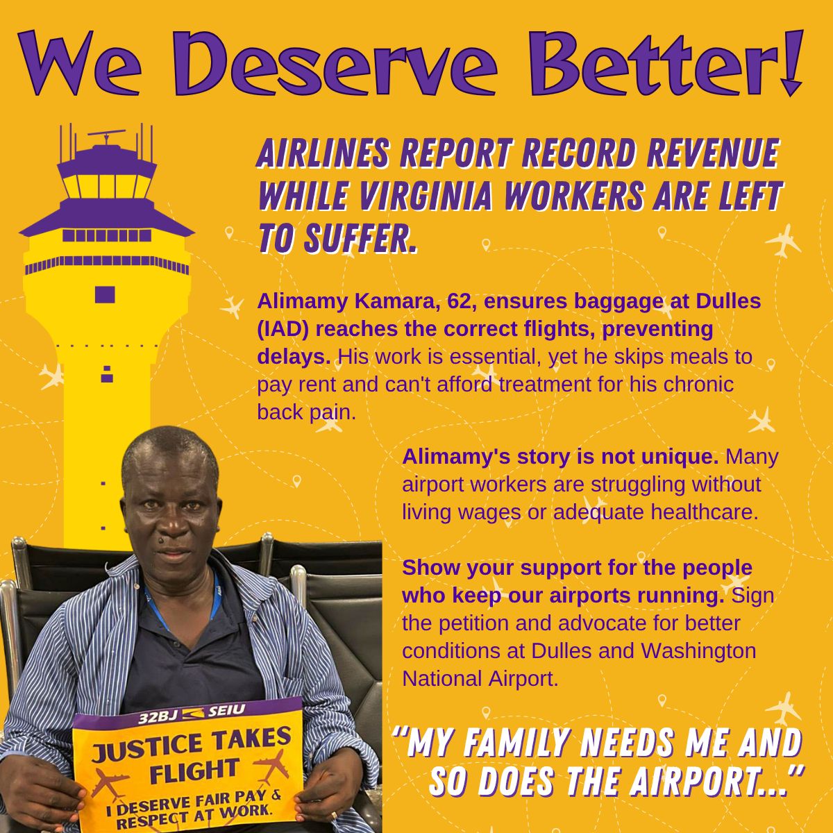 32BJ SEIU ad