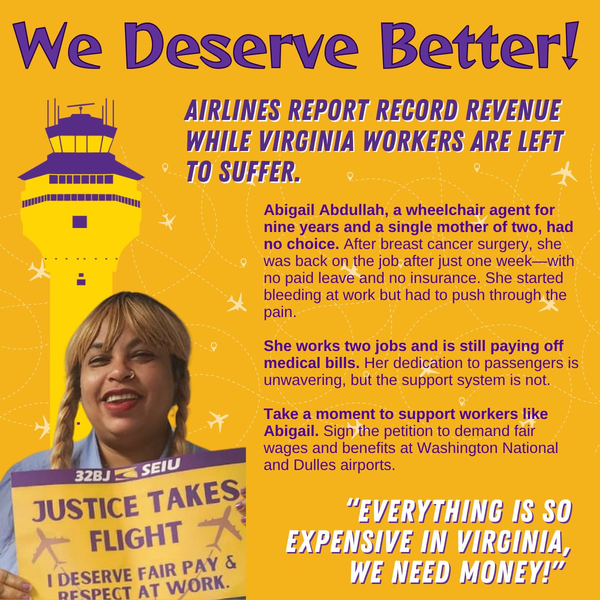 32BJ SEIU ad