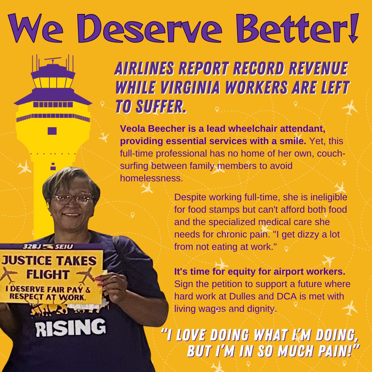 32BJ SEIU ad