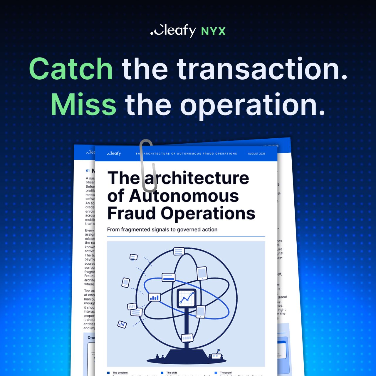 Cleafy ad