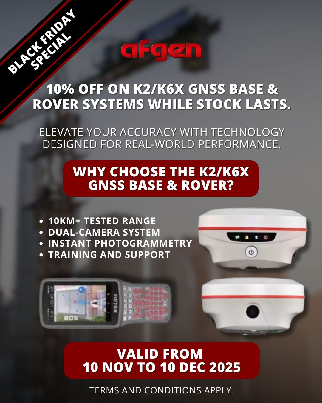 Afgen Positioning and Surveying Solutions ad