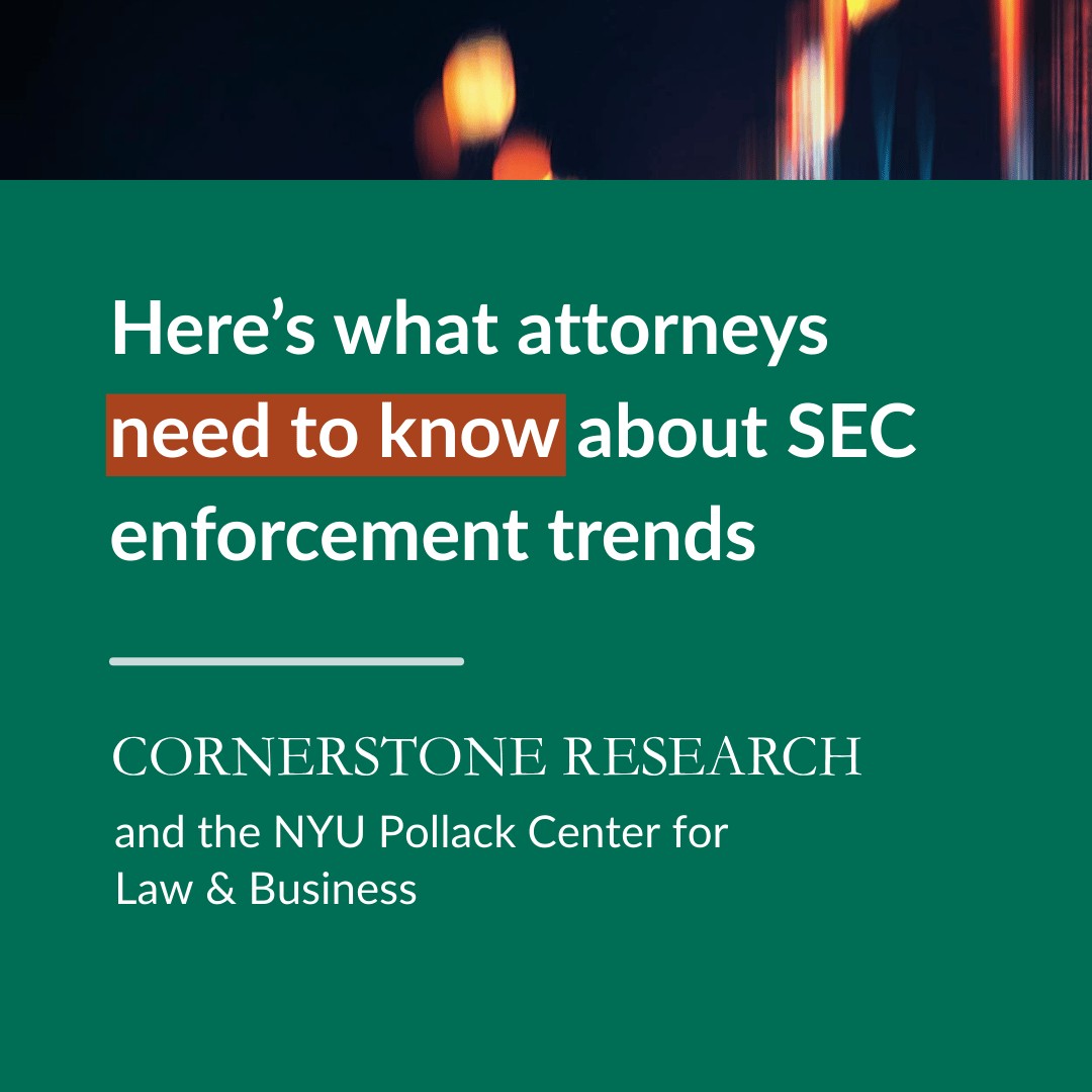 Cornerstone Research ad