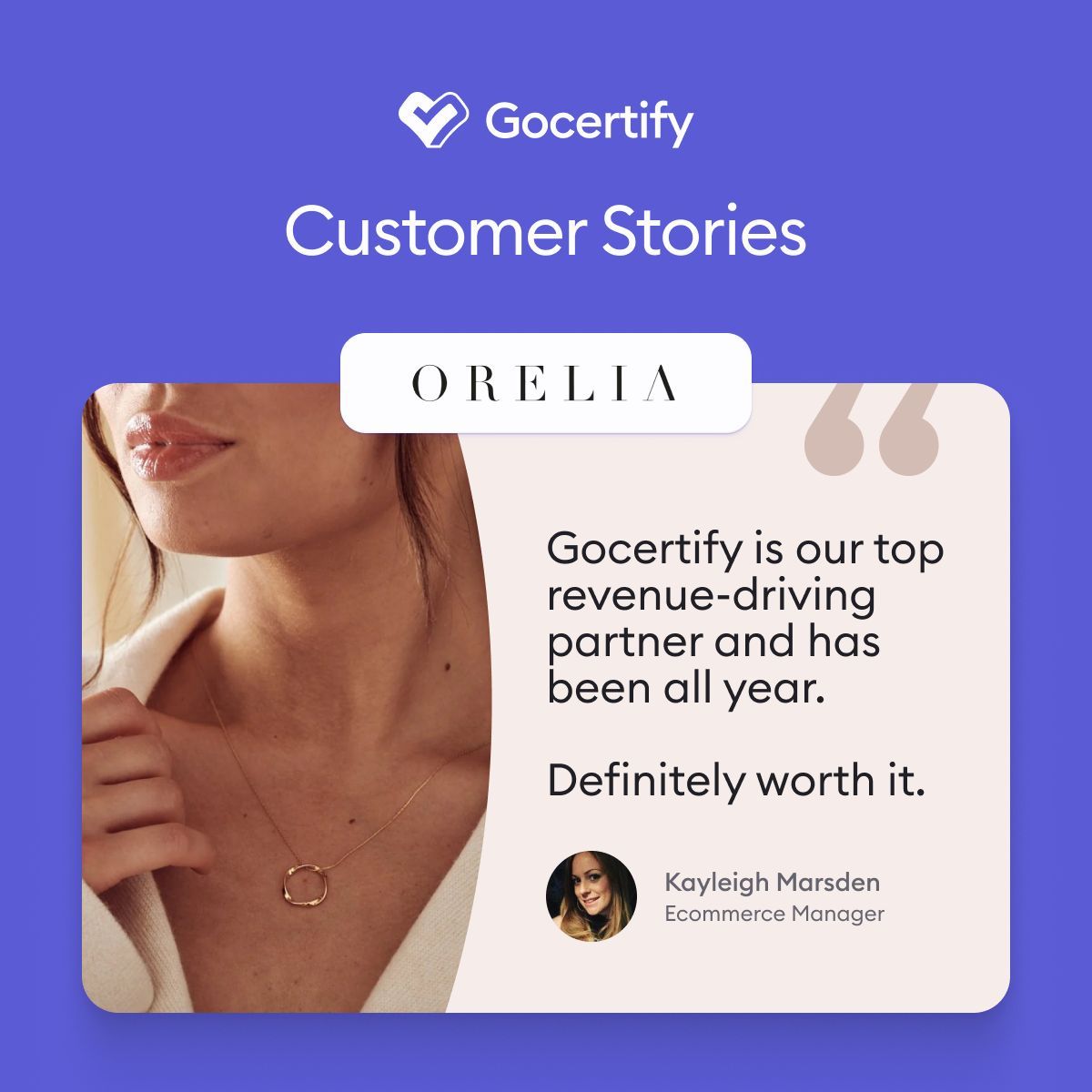 Gocertify ad