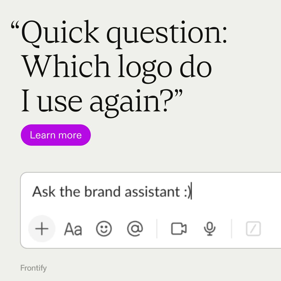 Frontify ad