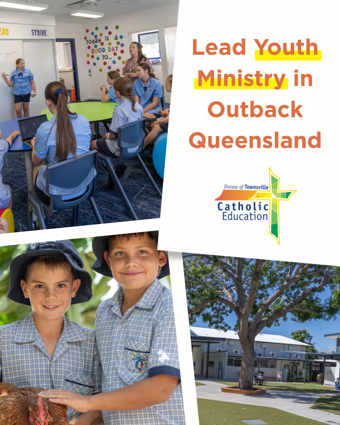 Townsville Catholic Education Office ad