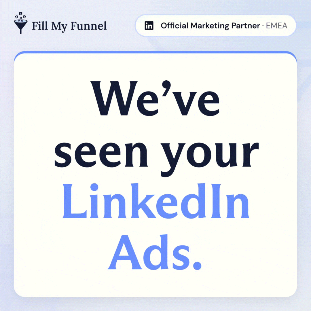 Fill My Funnel - LinkedIn Ads Agency ad