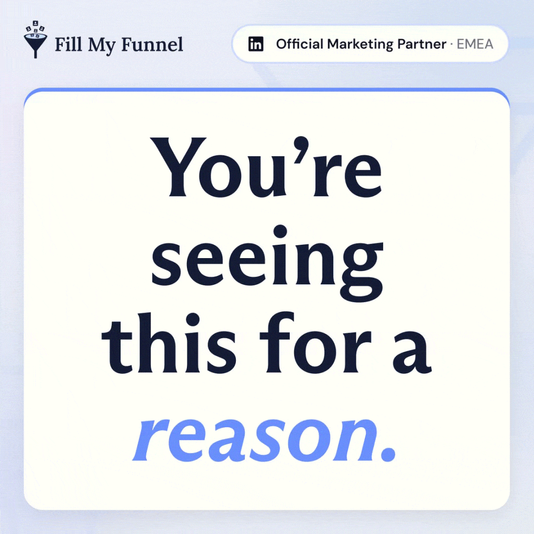 Fill My Funnel - LinkedIn Ads Agency ad