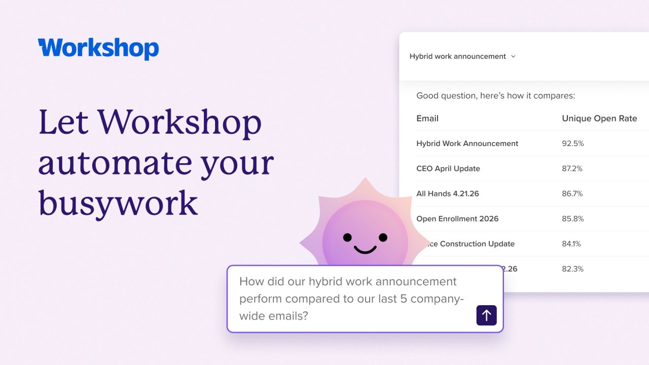 Workshop ad