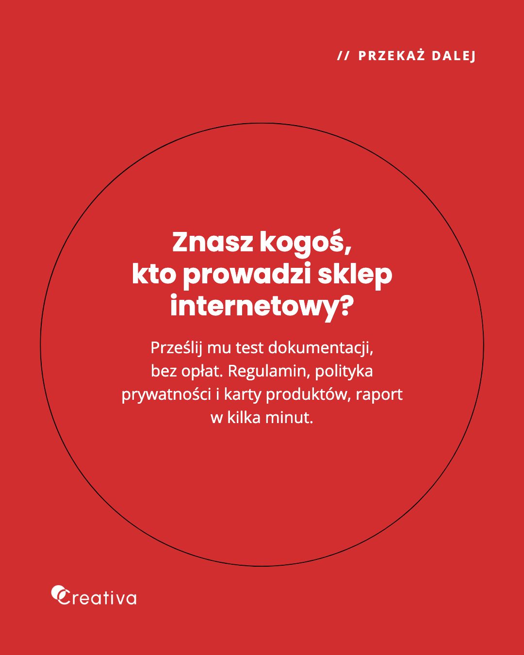 Creativa Legal ad