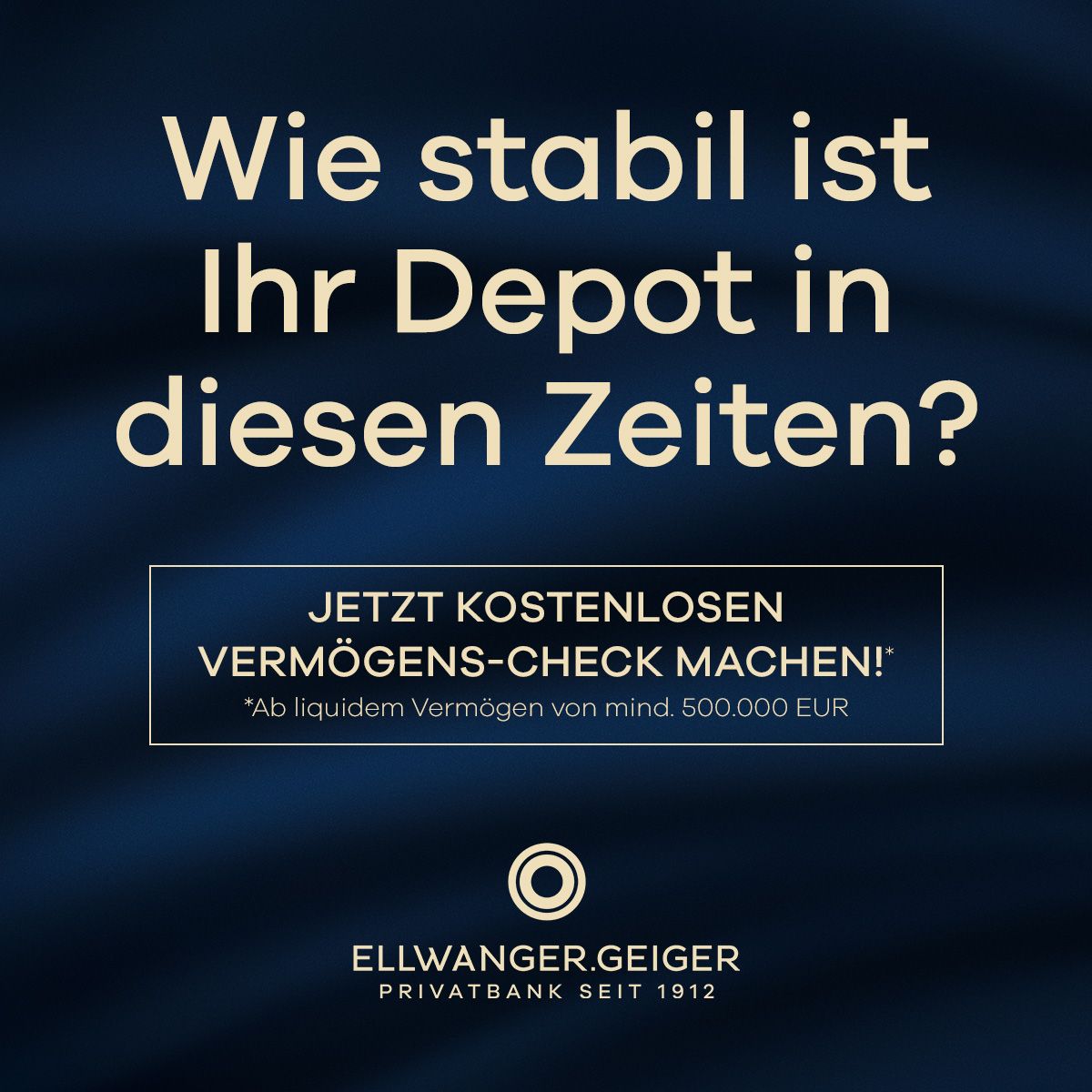 ELLWANGER.GEIGER PRIVATBANKHAUS ad