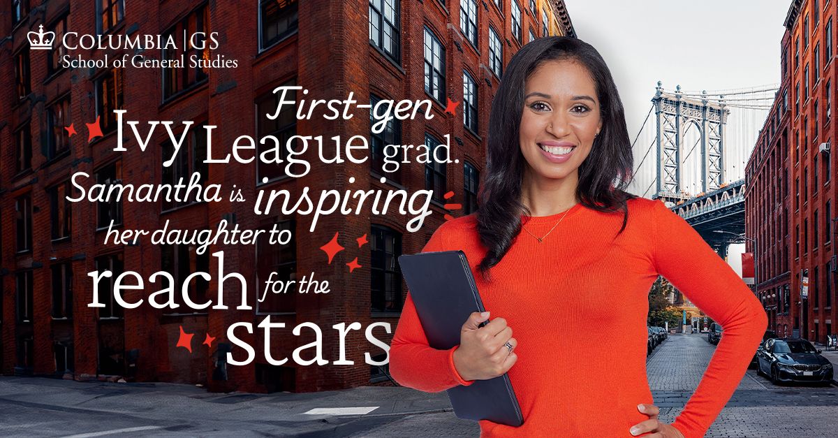 Columbia University School of General Studies ad