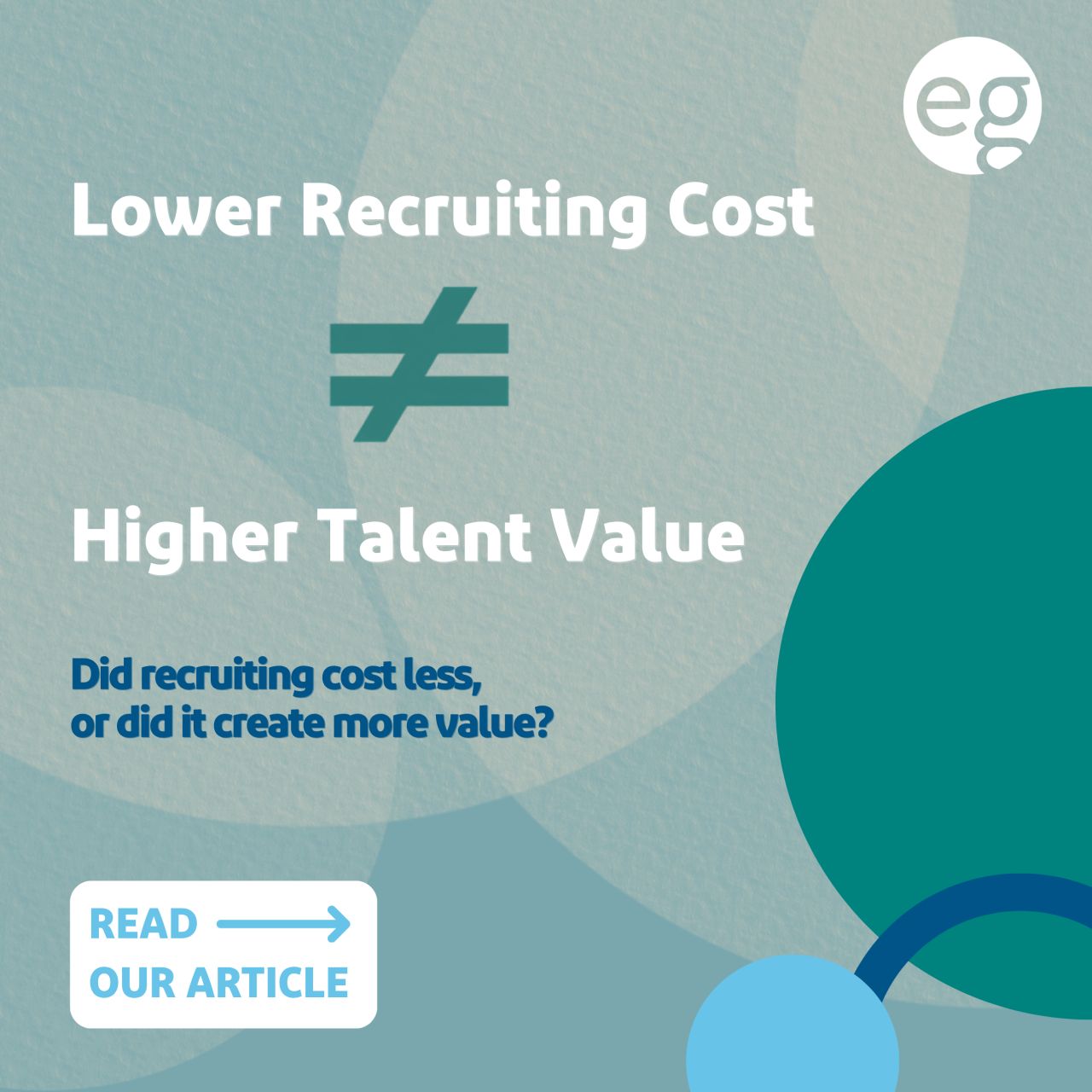 Employment Group ad