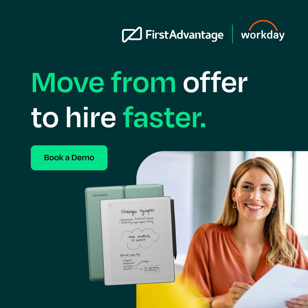 First Advantage ad