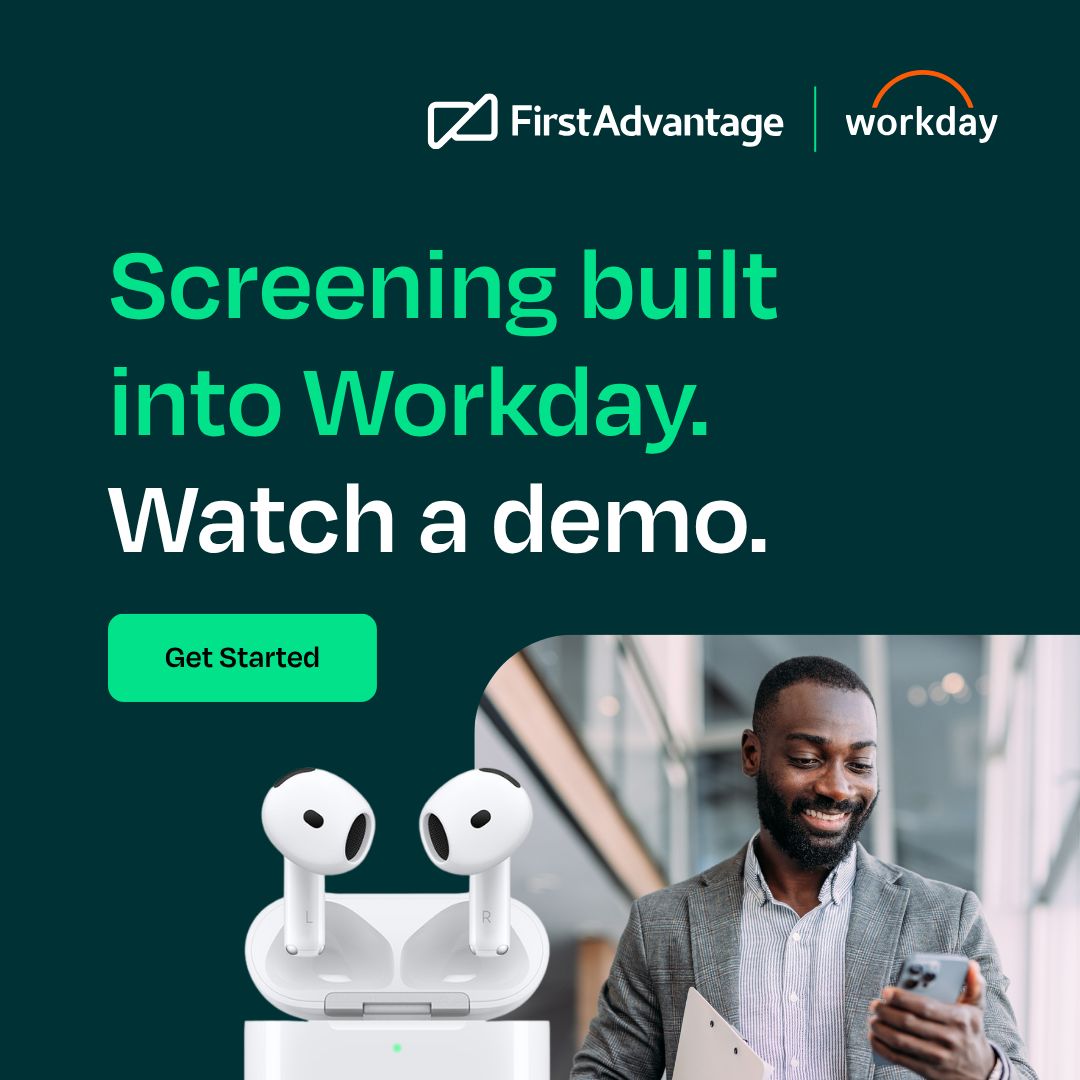 First Advantage ad
