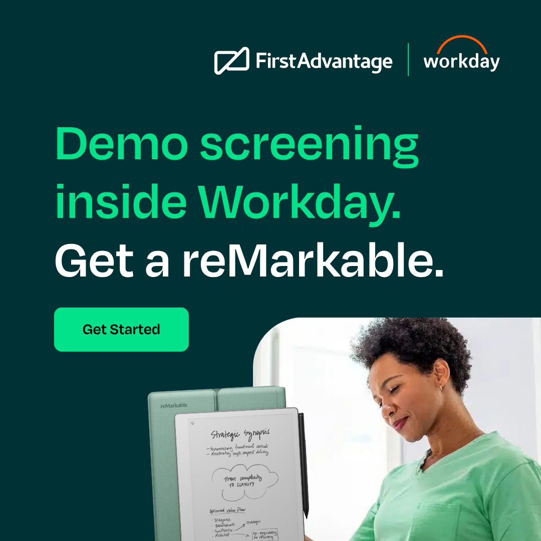 First Advantage ad
