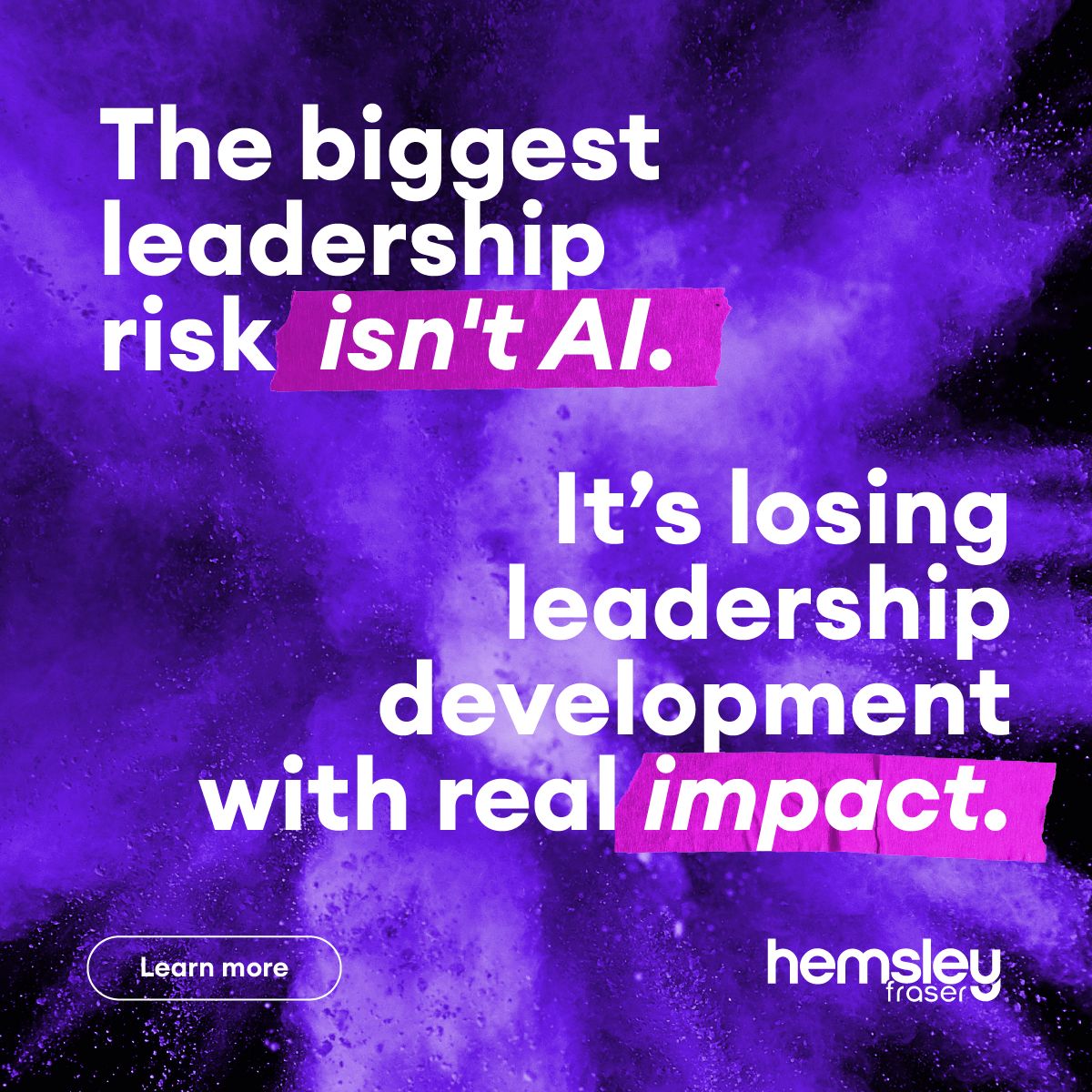 Hemsley Fraser ad