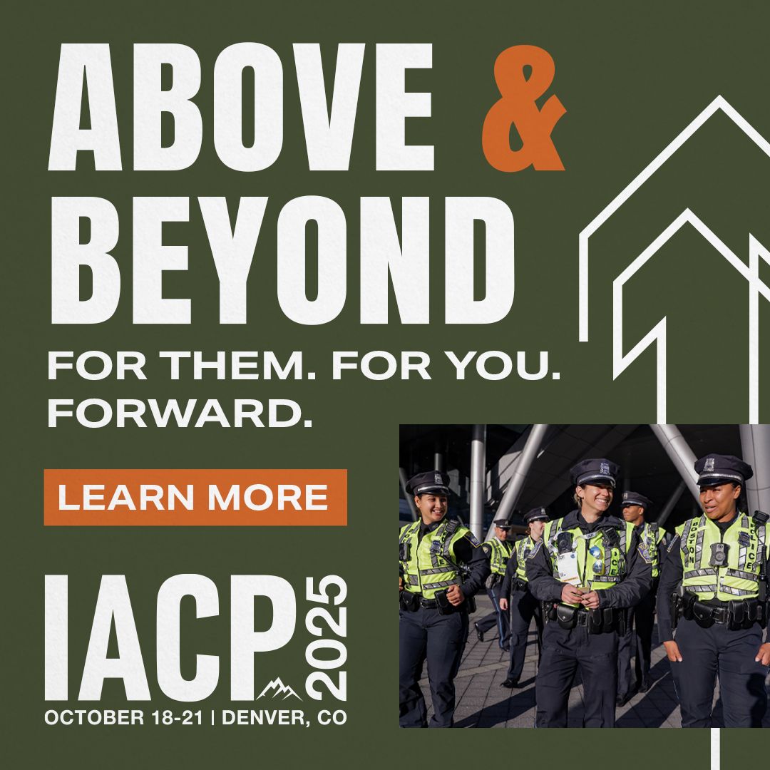 International Association of Chiefs of Police ad