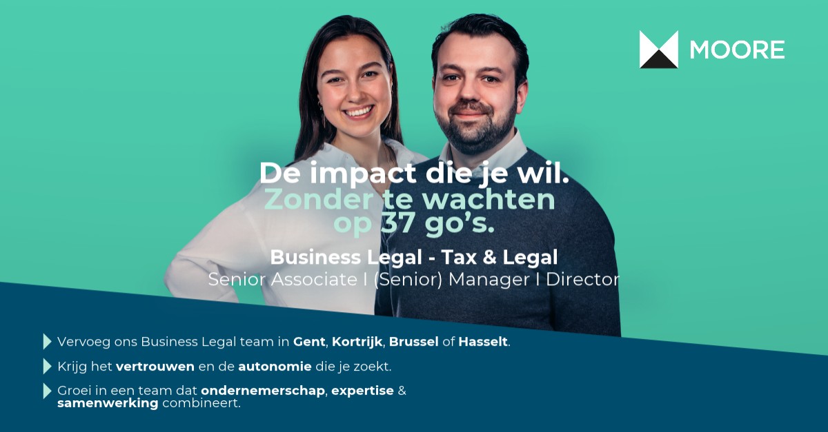 Moore Belgium ad