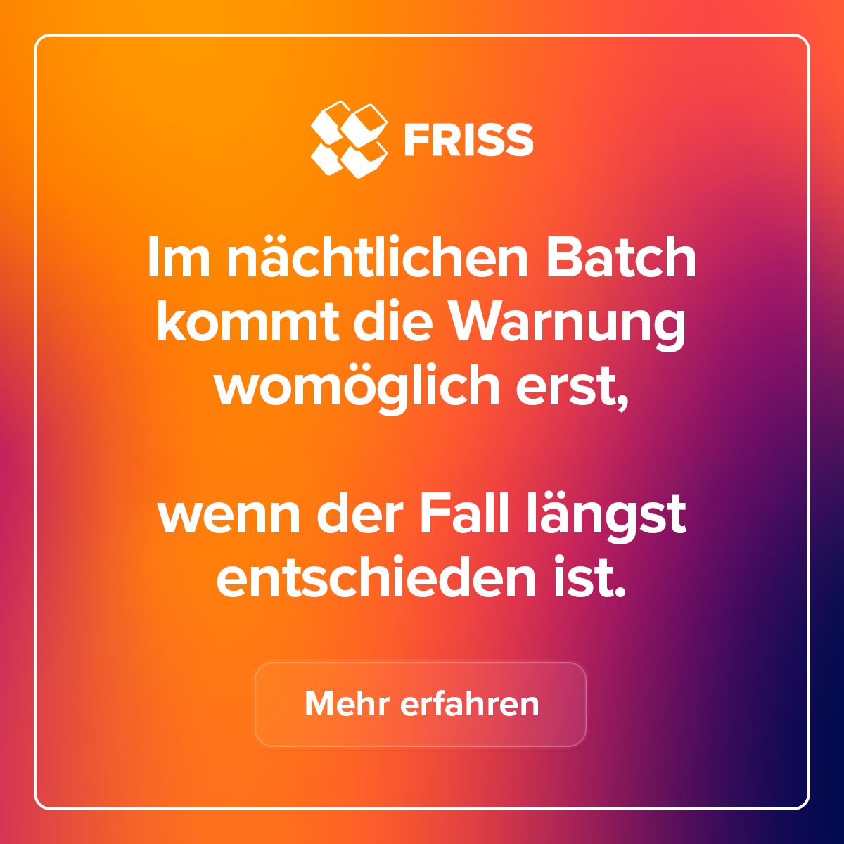 FRISS ad