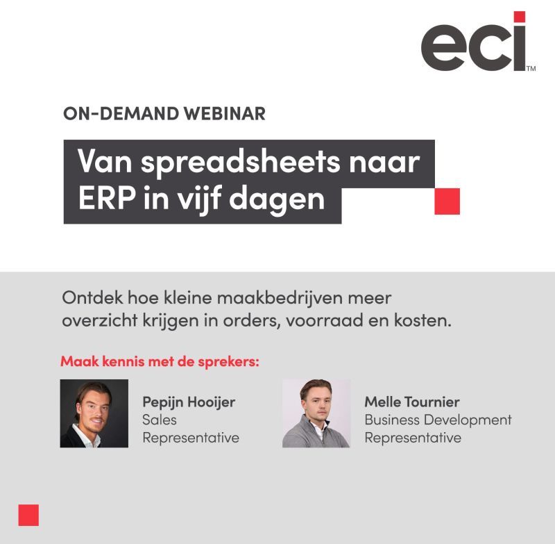 ECI Software Solutions ad